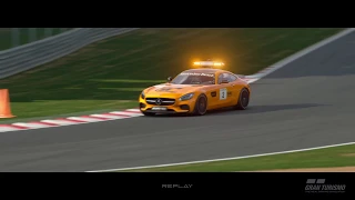 Gran Turismo™AMG Safety car fun