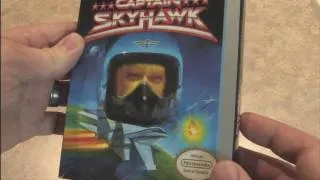 CGR Packaging Review - CAPTAIN SKYHAWK for NES box and cartridge