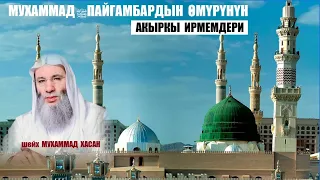 Мухаммад ﷺ пайгамбардын  өмүрүнүн акыркы ирмемдери... / Кыргызча котормо