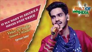 The Voice India Season 2 winner  Delhi boy || Farhan Sabir ||