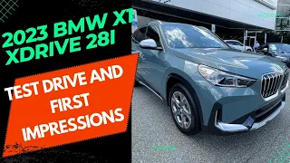 2023 BMW X1 xDrive 28i (4K video) Test Drive and First Impressions - What did I think?