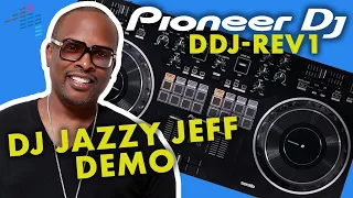 DJ Jazzy Jeff Throws Down On New $200 Pioneer DDJ-REV1 Controller!  👀