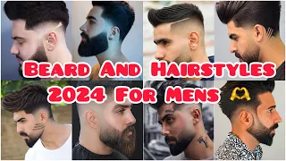 Top 20 HAIRSTYLES and BEARD for men || hottest beard and hairstyles 2024 | 🫶