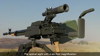 NSV 12.7 UTYOS heavy machine gun
