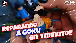 ✅ REPARANDO A GOKU SH FIGUARTS EN 1 MINUTO!! #shorts 😱