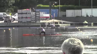 Katie WC1 500m A Final ICF World Cup 2 Duisburg 2015