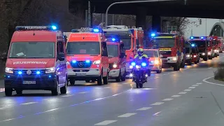 GROẞEINSATZ in OBERHAUSEN! - DEICH droht zu BRECHEN | VIELE Einsatzfahrten der Feuerwehr & Mehr!