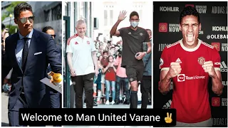 ✅Done deal | Raphael Varane, welcome to Manchester United 😄✌