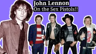 John Lennon talks about the Pistols. 1980