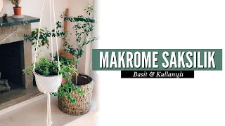 Macrame Plant Hanger | Easy Balcony Decoration Ideas