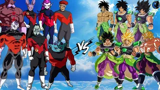 Who is strong ( Univers - 11 vs Broly) ✌️ #shorts #dbs #dbz #short