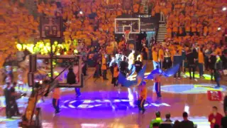 2015 Golden State Warriors Playoff player intro