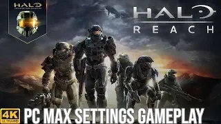 4K Halo Reach PC Campaign Gameplay | Max Settings | 3900X + Radeon VII