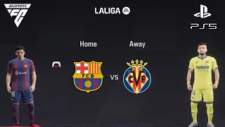 EA SPORTS FC 24 - FC Barcelona vs Villarreal CF | LaLiga | PS5 Gameplay