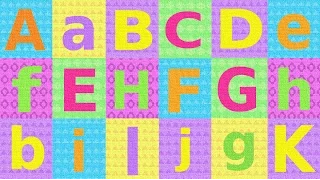 ABC Das deutsche Alphabet:  Teil 1 – German pronunciation for children/beginners - letters A-K