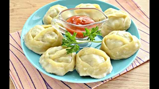 Готовлю вкусно, кушаю с удовольствием! Рецепт Манты Как приготовить!