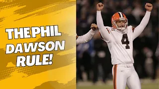 Browns vs Ravens 2007 | Phil Dawson Rule Changes NFL Field Goals Forever