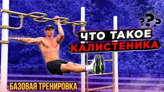 ЧТО ТАКОЕ КАЛИСТЕНИКА?  И БАЗОВАЯ ТРЕНИРОВКА ОТ НАЧИНАЮЩЕГО ДО ВЫСОКОГО УРОВНЯ