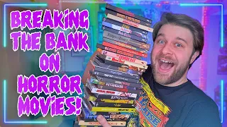 Breaking the Bank on Horror Movies! (Vinegar Syndrome Haul)