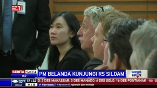 PM Belanda Kunjungi RS Siloam TB Simatupang