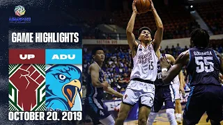 UP vs. AdU - October 20, 2019  | Game Highlights | UAAP 82 MB