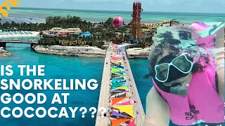 Perfect Day at CocoCay Shallow Water Snorkeling/Chill Island Beach