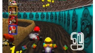 Mario Kart 64 - Wario Stadium [N64]