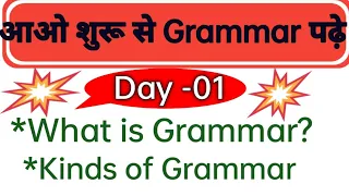 What is Grammar| How many kinds of Grammar| orthography, Etymology, syntax, punctuation,prosody.