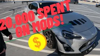 Toyota GT86 (Review) - Heavily Modified | HKS Turbo Kit - Over 300 BHP | Over £20000 spent On MODS!