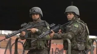 Patrolling Rio's most dangerous favelas