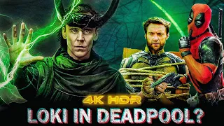 [4K HDR] DEADPOOL 3: Is Loki Officially in the Movie? Breaking News (60FPS) from Tom Hiddleston