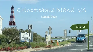 [4K] Chincoteague Island Virginia Coast Drive