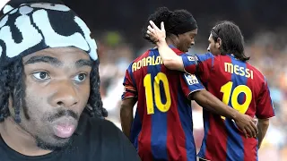 American FIRST TIME Reaction to Ronaldinho & Messi ● THE MOVIE ● Two Legends - One Story || HD