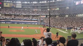 オリックス三連覇！！ 歓喜の瞬間！！中嶋監督 胴上げ 2023.9.20 京セラドーム大阪