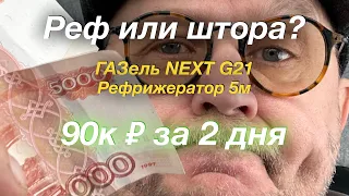 90к ₽ за пару дней ГАЗель NEXT G21 Рефрижератор 5 м