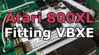 Atari 800XL VBXE Installation