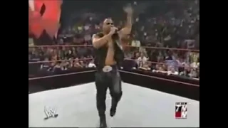 WWE - The Rock goes off script Owns the Crowd