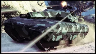 GTA 5 Online - NEW "TM-02 KHANJALI" Tank  DLC GAMEPLAY & CUSTOMIZATION! (GTA ONLINE DOOMSDAY HEIST)