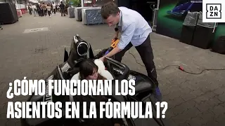 Albert Fábrega y una lección magistral: ¿Cómo se adapta un asiento de Fórmula 1 a cada piloto?