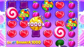 ALL IN ЗА 100.000Р И БОМБА НА 1000X В SWEET BONANZA 1000! СЛОВИЛ БОНУС ПО 1600 С ПОСЛЕДНИХ СПИНОВ