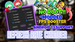 How To Change Refresh Rate On Android | Fast Response | Better For Gaming