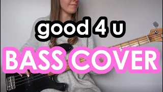 Olivia Rodrigo - good 4 u (Bass Cover with TABS in description)