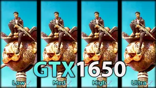 Saints Row Test in GTX 1650 [1080p Low, Med, High, Ultra Settings]