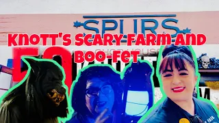 Knott's Scary Farm and The Boo-fet Dinner 2023!