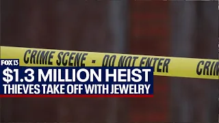 Robbers steal $1.3M worth of jewelry from woman at Tampa hotel