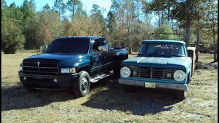 1966 Dodge D200 Slant 6 US military telephone repair truck. Same family since mid 70s