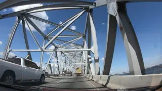 Francis Scott Key Bridge Baltimore Eastbound Baltimore I-695 Beltway Outer Loop Maryland