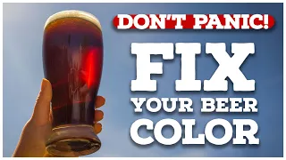 How to COLOR ADJUST Your Beer - Irish RED Ale Recipe