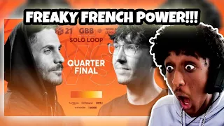 Rythmind 🇫🇷 vs BreZ 🇫🇷 | GRAND BEATBOX BATTLE 2021 | Quarter Final | YOLOW Beatbox Reaction