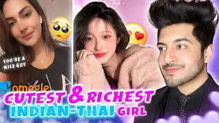 IMPRESSING Cutest & Richest💸 “INDIAN-THAI” GIRL on OMEGLE 😍💖